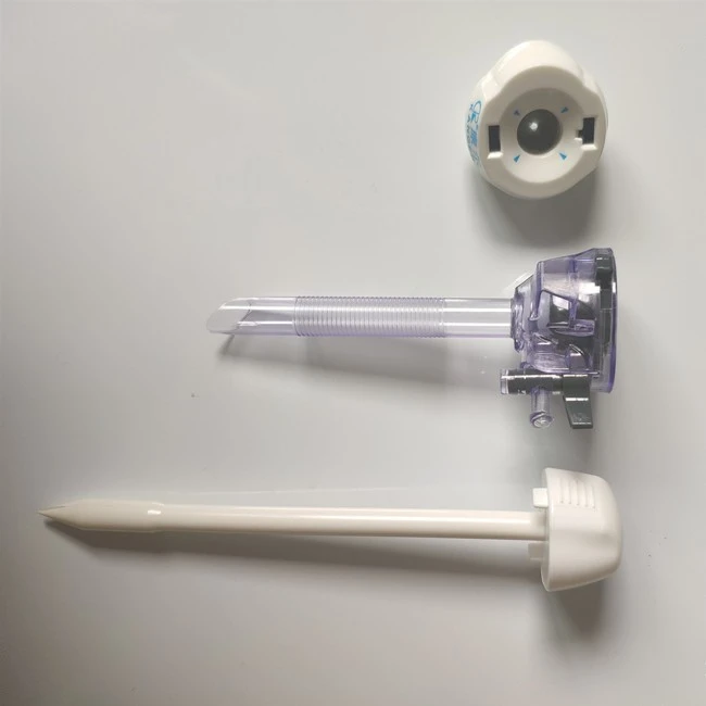 12mm Laparoscopic Disposable Endoscopic Bladeless Crown Trocar Set